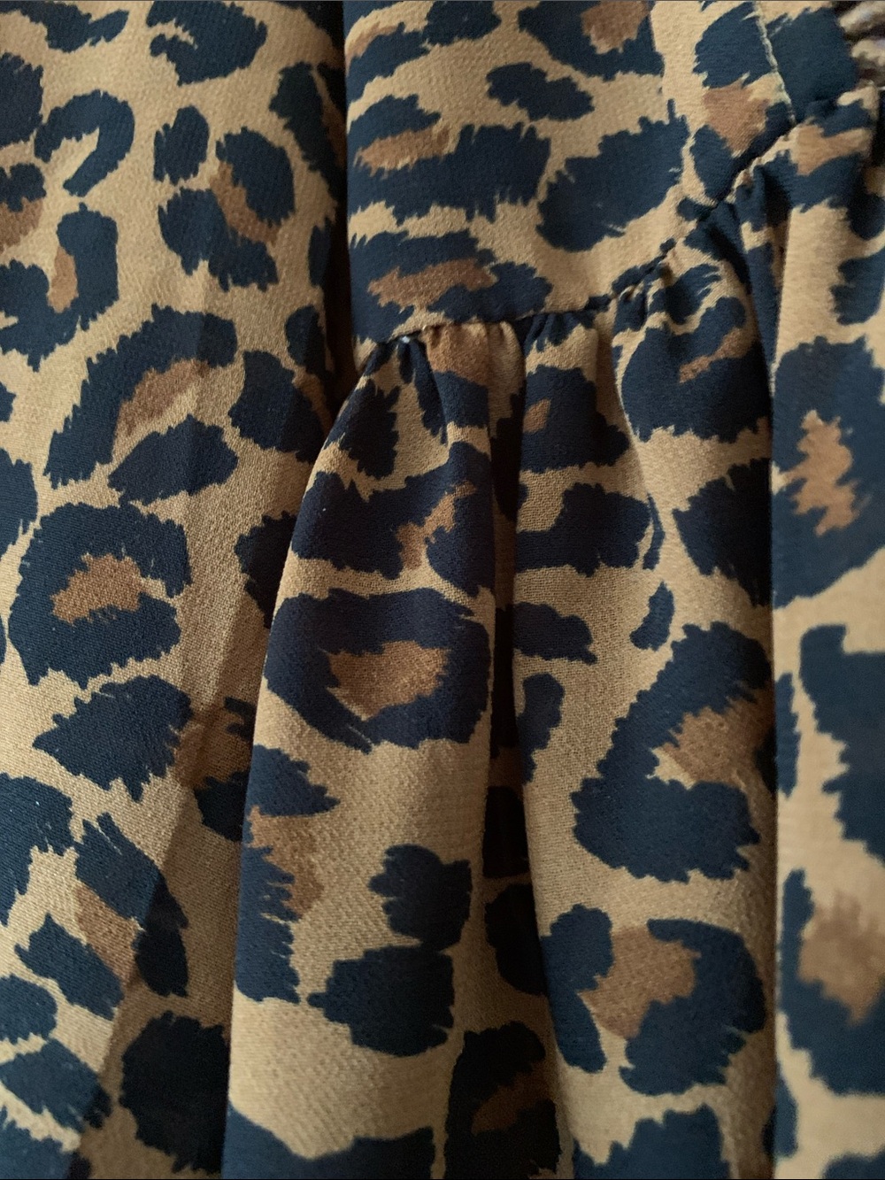 Sheer Leopard Print Babydoll Dress 8/10 - Picture 15 of 16